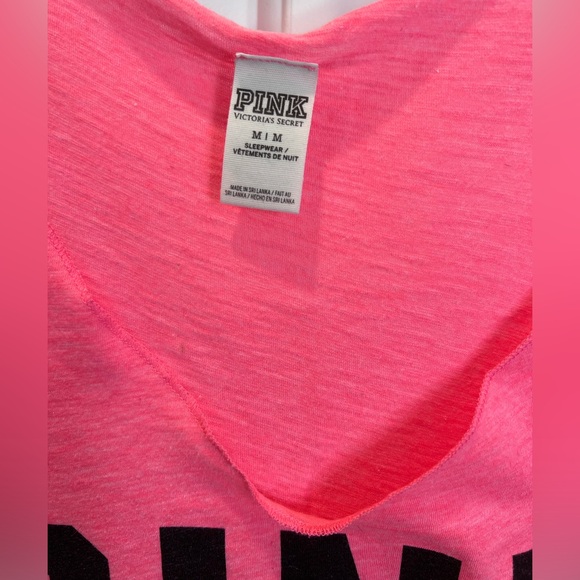 Victoria’s Secret PINK Bright Blue (L) & Bright Pink (M) Tanks - Picture 7 of 8